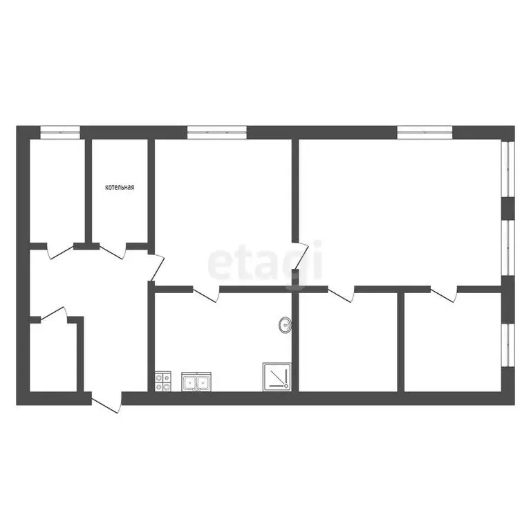 Дом в Меленки, улица Коминтерна (52.7 м) - Фото 1
