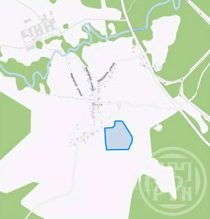 Участок в Ленинградская область, Тихвинский район, Горское с/пос, д. ... - Фото 1