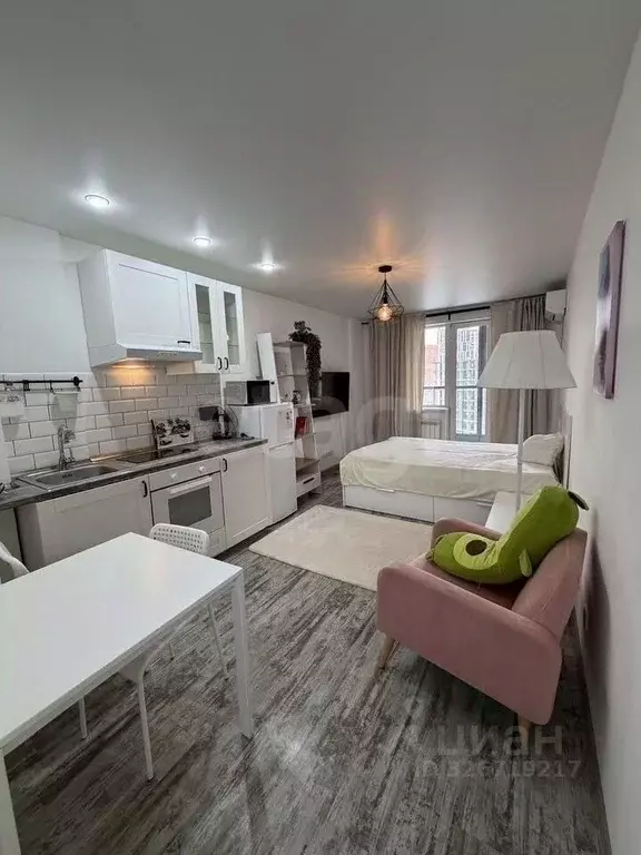 Студия Новосибирская область, Новосибирск ул. Ясный Берег, 10 (26.5 м) - Фото 1