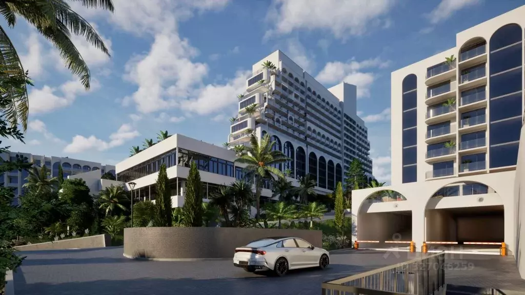 1-к кв. Краснодарский край, Сочи Культурное Уч-Дере мкр, ул. Семашко, ... - Фото 2