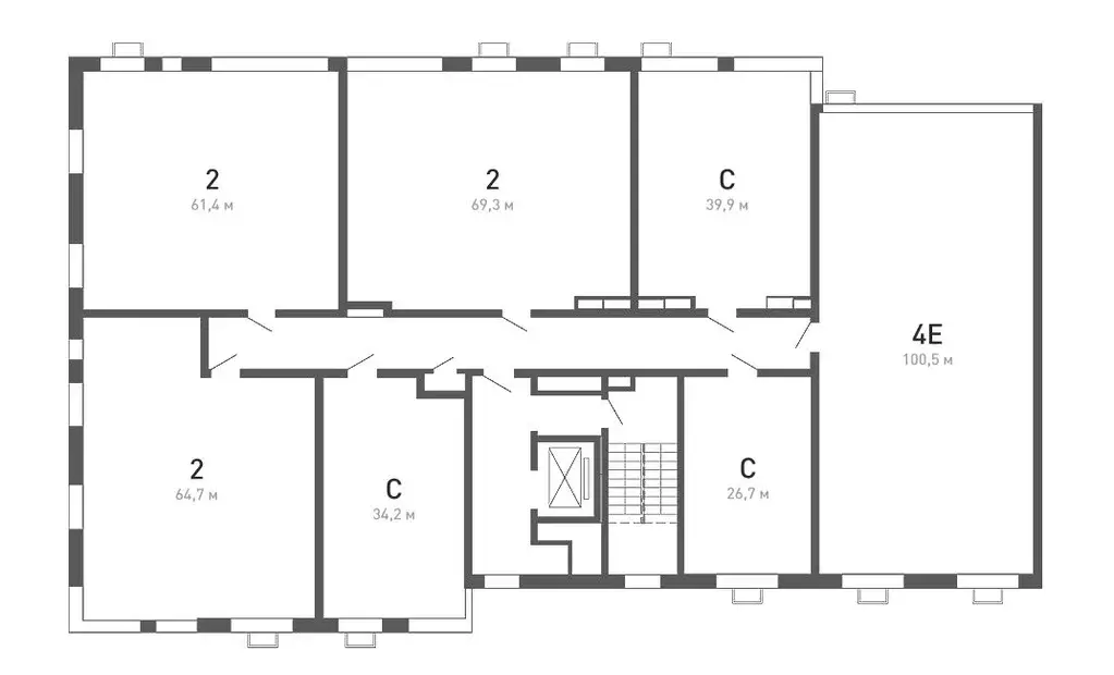 Студия Воронежская область, Воронеж Ключи мкр, Ключи-клаб жилой ... - Фото 2
