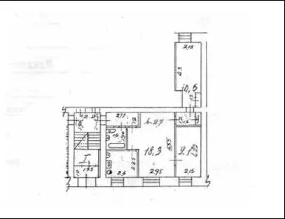 3-комнатная квартира: Иркутск, Донская улица, 19 (53.2 м) - Фото 1