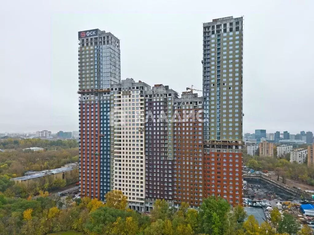 1-к кв. Москва Строительный проезд, 9С9 (41.3 м) - Фото 0