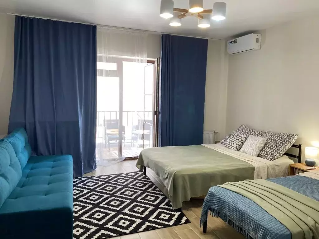 1-к кв. Крым, Черноморское пгт ул. Сигнальная, 2Бс10 (31.0 м) - Фото 1