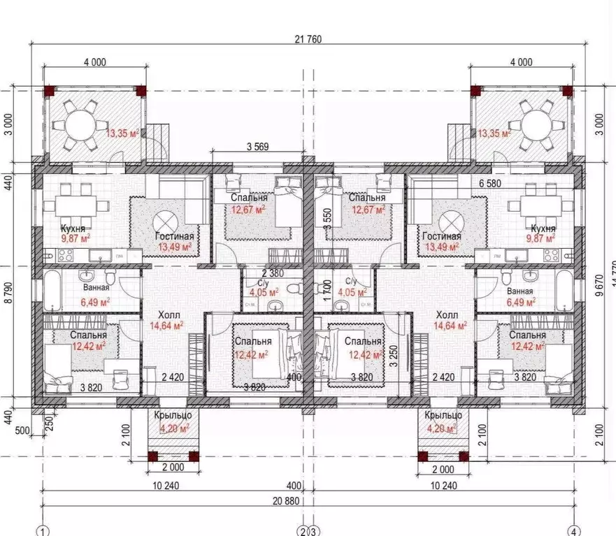 Дом в Белгородская область, Белгородский район, Северный городское ... - Фото 2