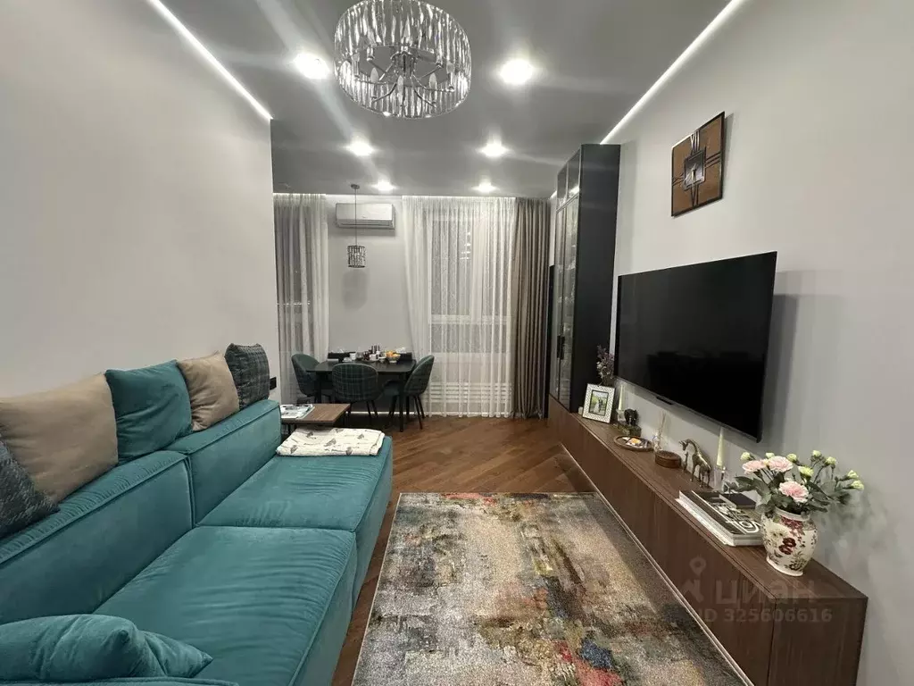 2-к кв. Москва 1-й Пехотный пер., 2 (55.0 м) - Фото 2