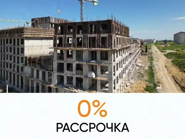 1-к. квартира, 39,8 м, 5/5 эт. - Фото 0