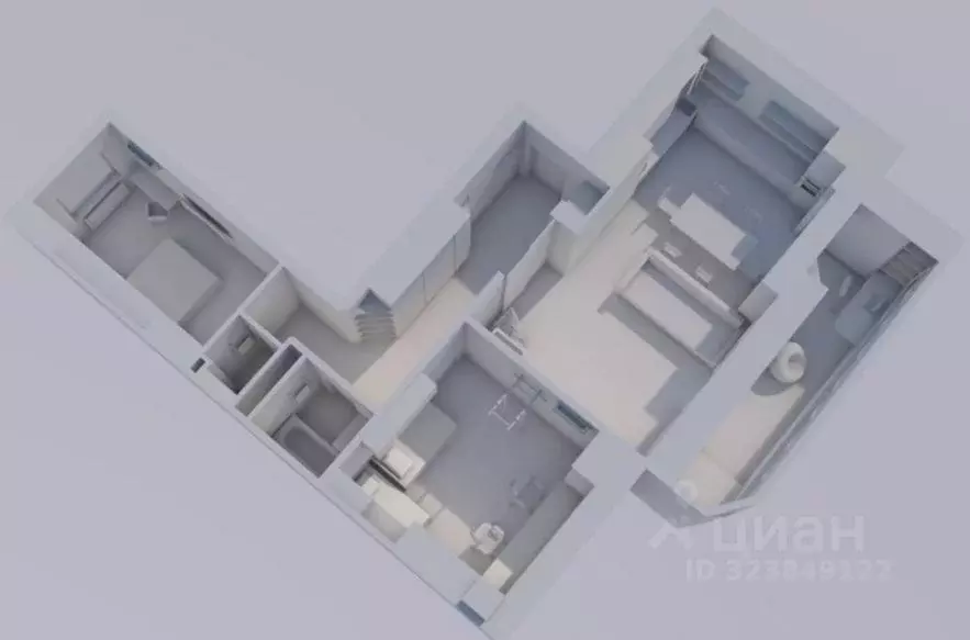 3-к кв. Красноярский край, Красноярск ул. Шахтеров, 8 (95.87 м) - Фото 2