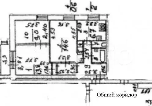 2-к. квартира, 60 м, 3/9 эт. - Фото 0