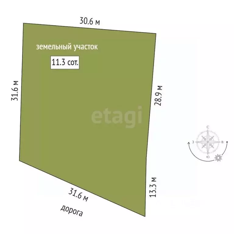 Участок в Ярославская область, Ярославский муниципальный округ, д. ... - Фото 2