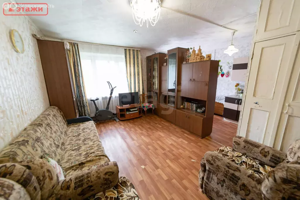 1к в -комнатной квартире (29.2 м) - Фото 2