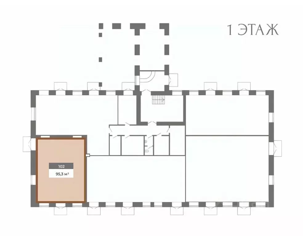 Помещение свободного назначения в Санкт-Петербург Заставская ул., 33с3 ... - Фото 1