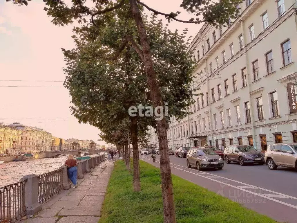 комната санкт-петербург наб. реки фонтанки, 51-53 (23.6 м) - Фото 0