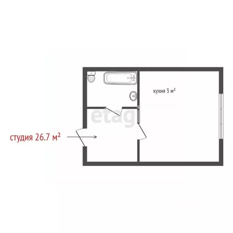 Студия Свердловская область, Белоярский муниципальный округ, с. ... - Фото 2