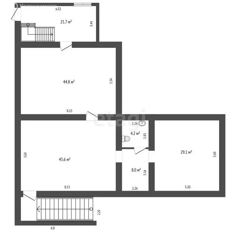 Торговая площадь (153 м) - Фото 1