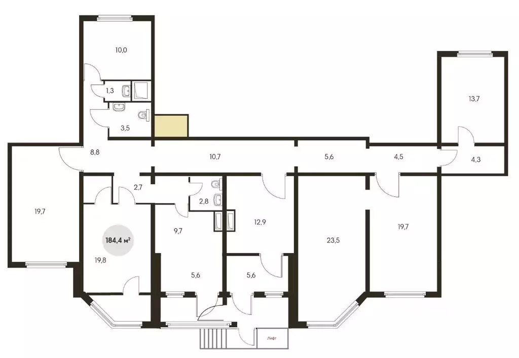 Помещение свободного назначения в Московская область, Люберцы ул. ... - Фото 1
