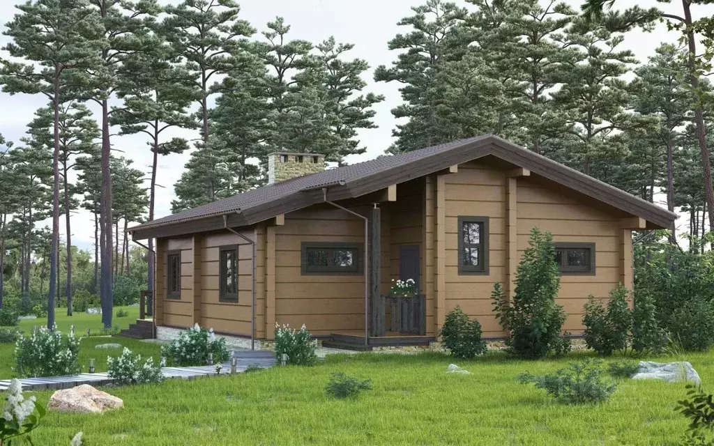 Коттедж в Ленинградская область, Приозерский район, Ромашкинское ... - Фото 2