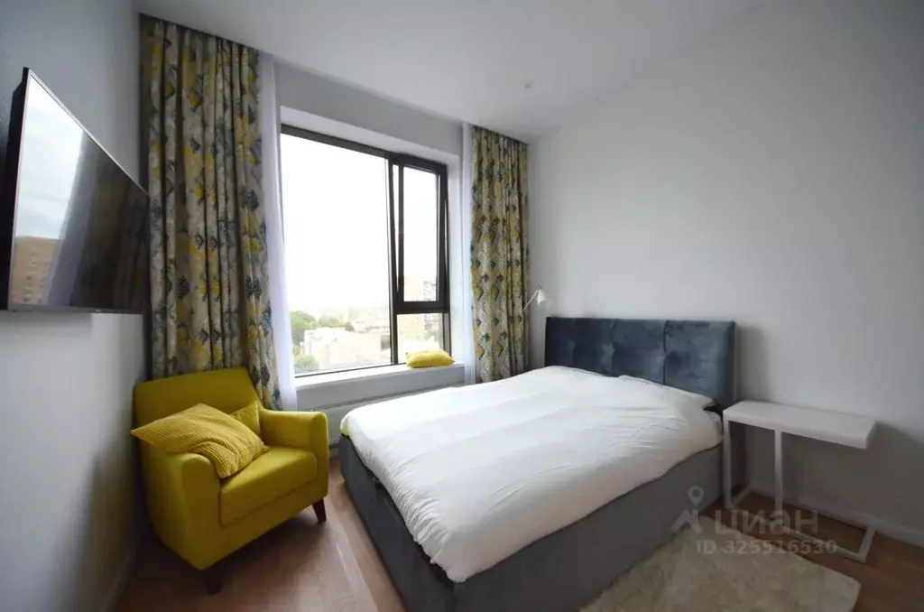 Студия Москва ул. Пресненский Вал, 21 (24.0 м) - Фото 2