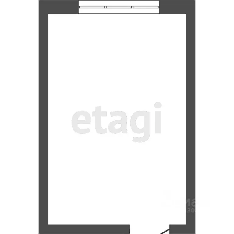 1-к кв. Томская область, Томск ул. Ивана Черных, 123 (11.1 м) - Фото 2
