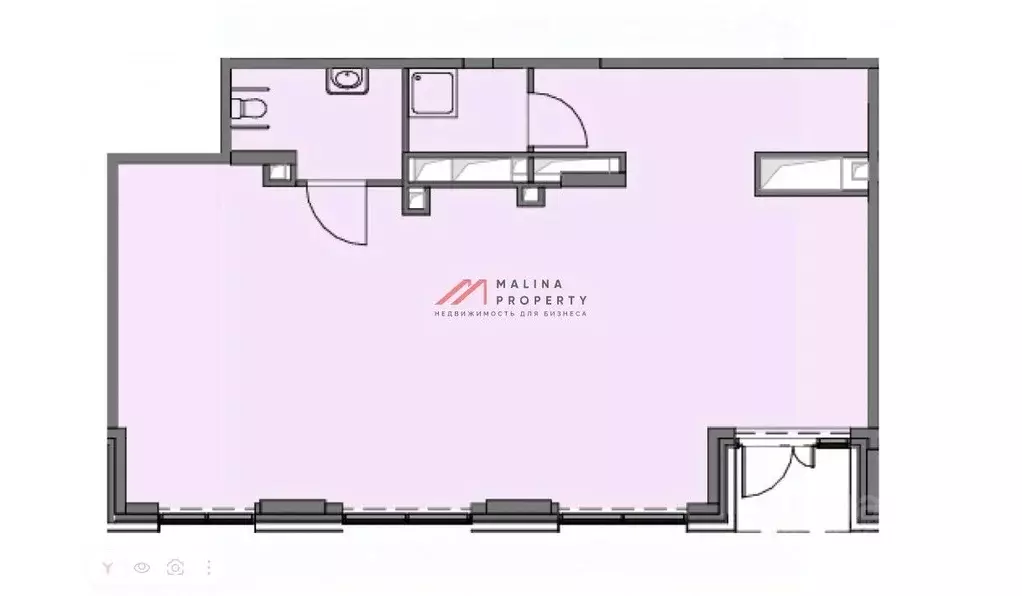 Торговая площадь в Москва 3-я оч., Шагал жилой комплекс, к8 (101 м) - Фото 2