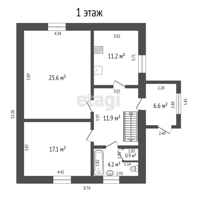Дом в Якутск, Ильменская улица (146.8 м) - Фото 1