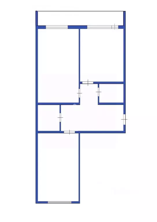 3-к кв. Кемеровская область, Кемерово ул. 1-я Заречная, 11 (64.1 м) - Фото 2