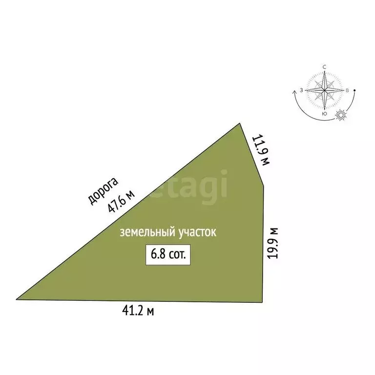 Участок в Трудовское сельское поселение, СТ Бештерек (6.79 м) - Фото 0