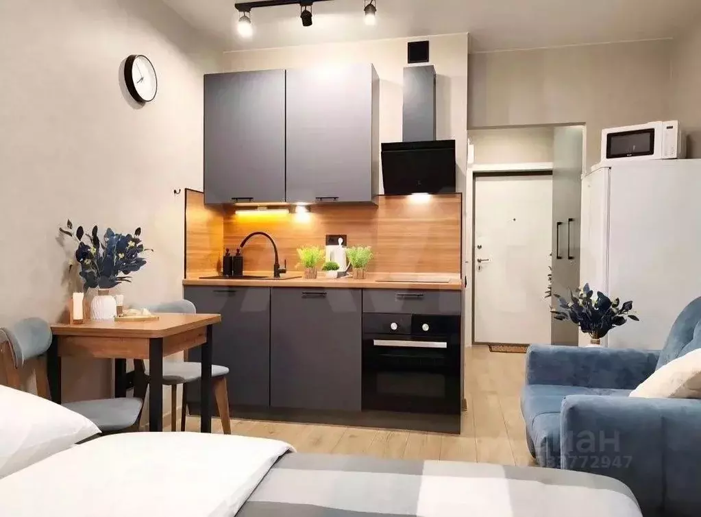 Студия Москва Производственная ул., 17 (21.0 м) - Фото 1