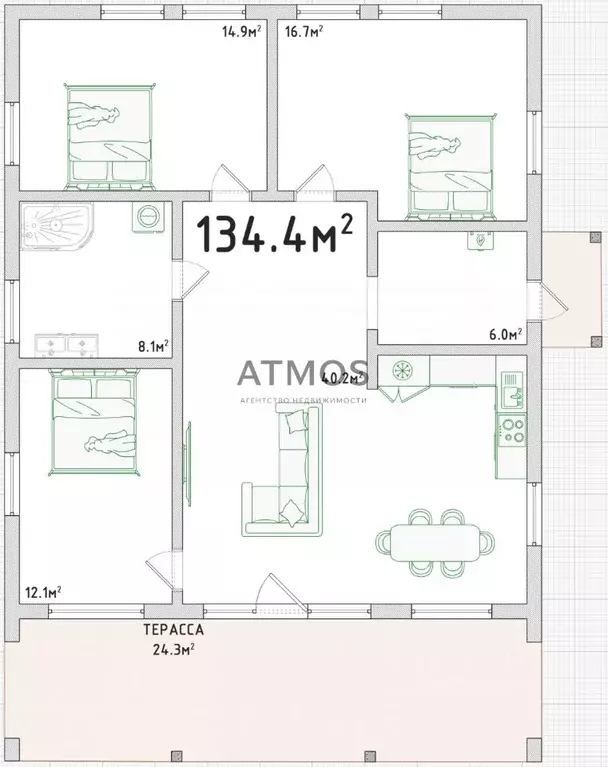 Дом в Новосибирская область, Новосибирский район, Станционный ... - Фото 2