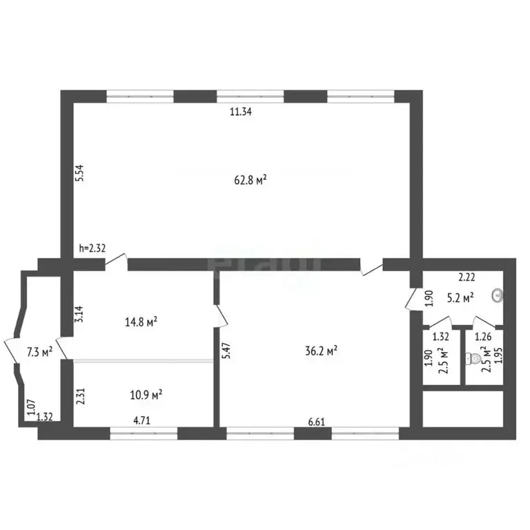 Офис в Мордовия, Саранск ул. Терешковой, 18А (142 м) - Фото 1