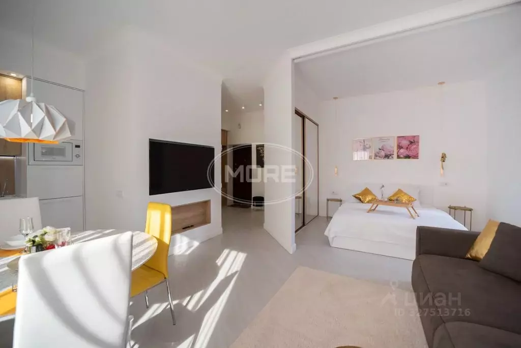 1-к кв. Калининградская область, Зеленоградск ул. Приморская, 2 (37.6 ... - Фото 2