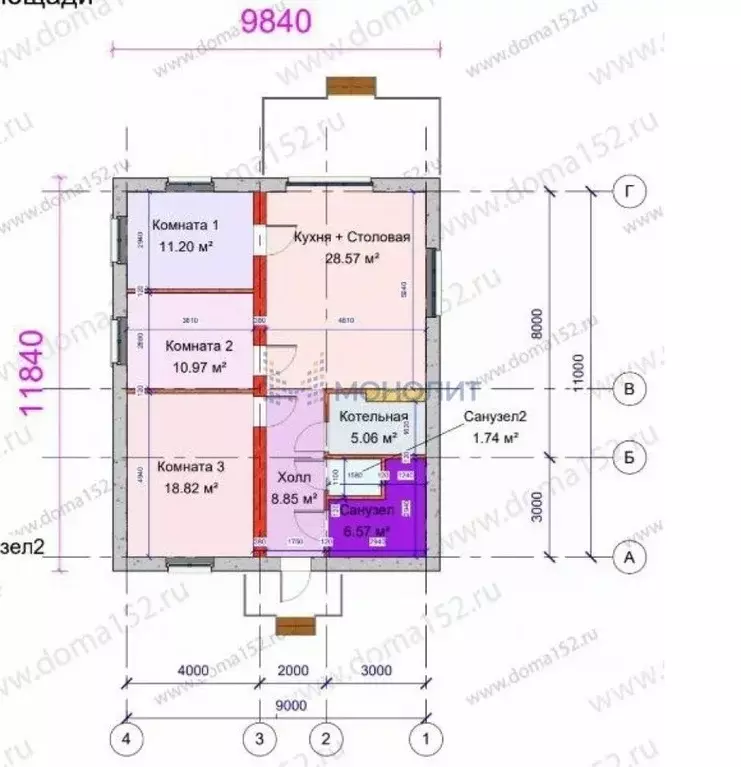 Дом в Нижегородская область, Богородский муниципальный округ, с. ... - Фото 2