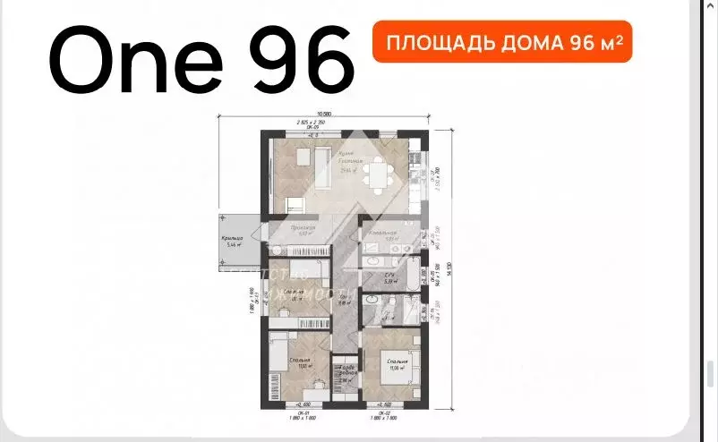 Дом в Алтайский край, Первомайский район, с. Фирсово  (86 м) - Фото 2