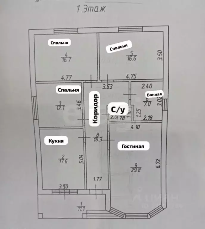 Дом в Ставропольский край, Михайловск Шпаковский район, ул. Михаила ... - Фото 2