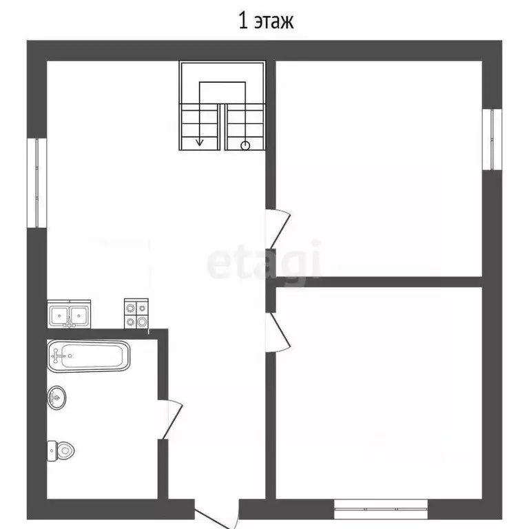 Дом в Тюменская область, Тюмень СОСН Березка-3 тер., ул. 2-я (90 м) - Фото 1