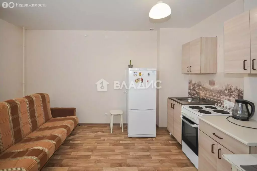 Квартира-студия: Новосибирск, улица Петухова, 95/4 (24.3 м) - Фото 1