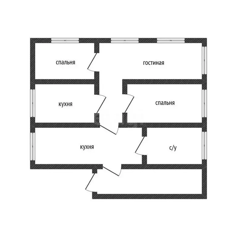 Дом в Арсеньев, Целинная улица (68 м) - Фото 1