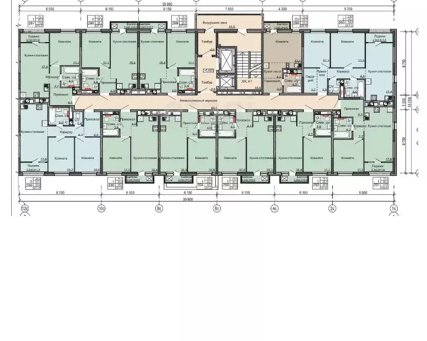 1-к кв. Удмуртия, Ижевск Строитель жилрайон, 5-й мкр, Нео жилой ... - Фото 2