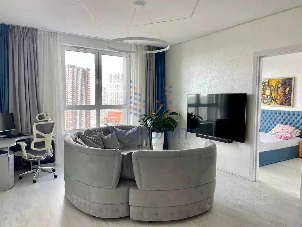 3-к кв. Москва Шелепихинская наб., 34к3зд7 (72.0 м) - Фото 1