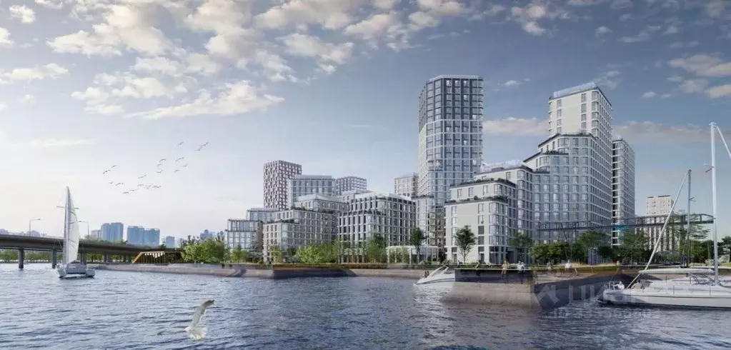 Помещение свободного назначения в Москва наб. Марка Шагала, 15к1 (312 ... - Фото 2