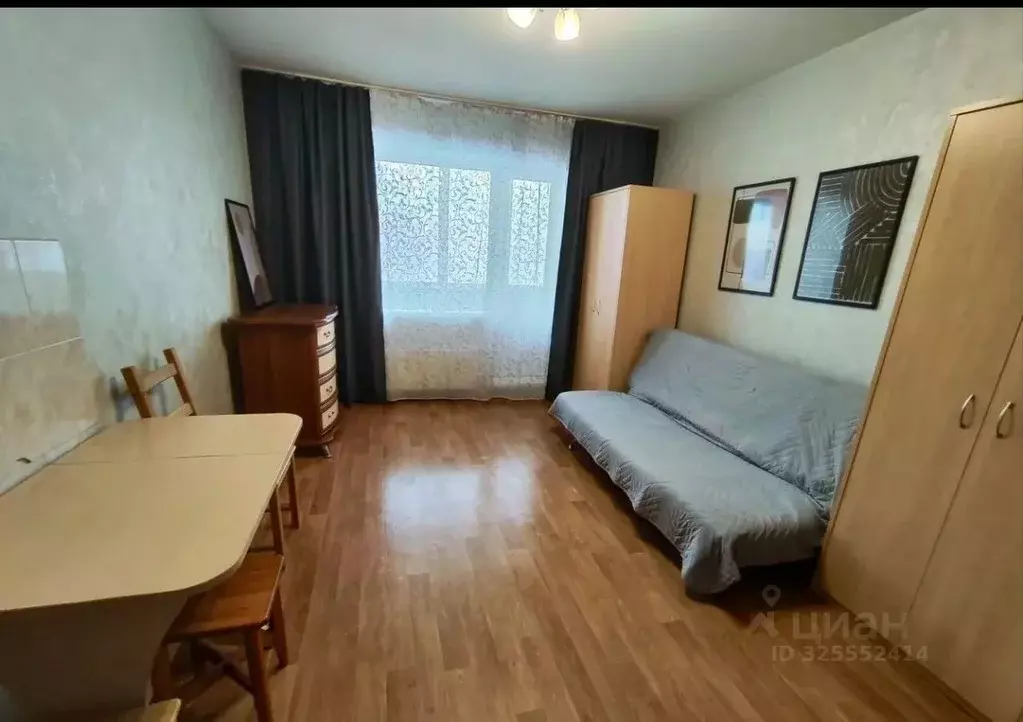 Студия Новосибирская область, Новосибирск ул. Петухова, 103/3 (28.0 м) - Фото 1