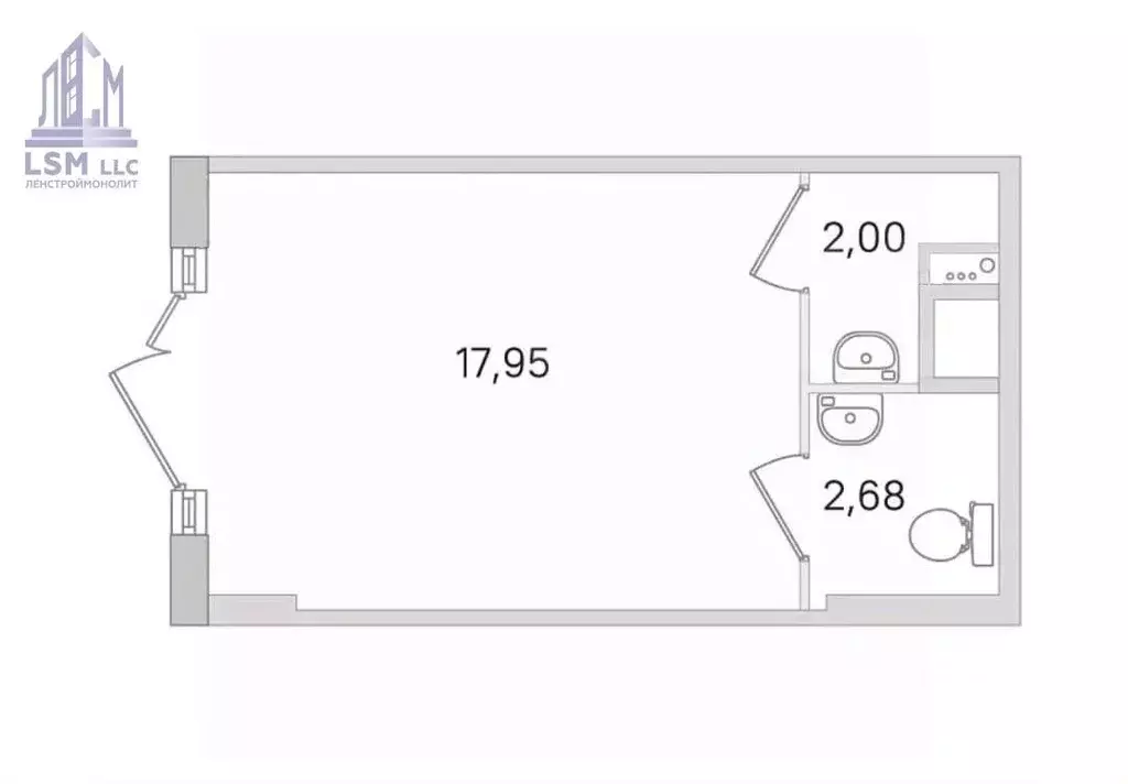 Помещение свободного назначения в Ленинградская область, Всеволожский ... - Фото 2