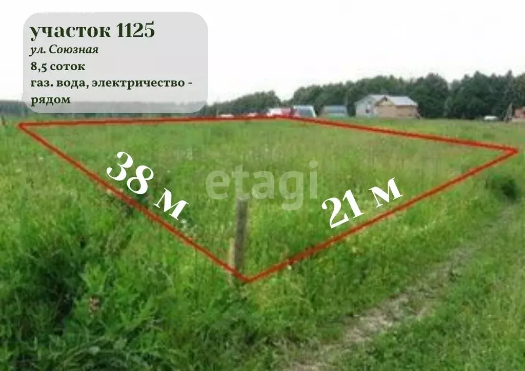 Участок в городской округ Ульяновск, село Лаишевка, Грунтовая улица ... - Фото 2