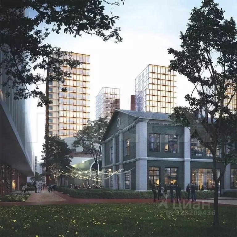 Офис в Москва 2-я Звенигородская ул., 12С19 (1000 м) - Фото 1