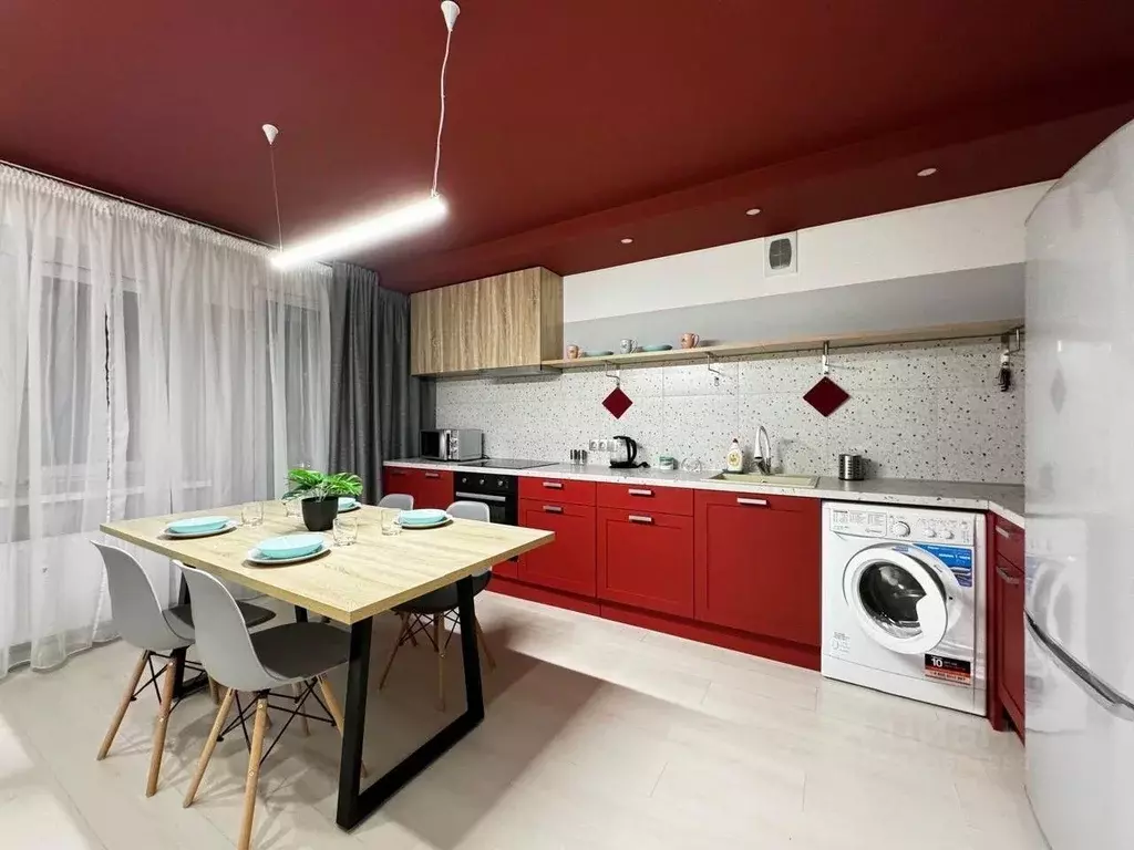 1-к кв. Татарстан, Казань ул. Зур Урам, 1Кк2 (45.0 м) - Фото 2