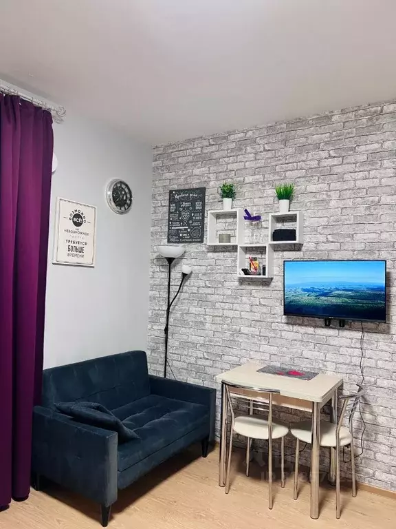 Студия Санкт-Петербург аллея Арцеуловская, 23к1 (25.0 м) - Фото 1