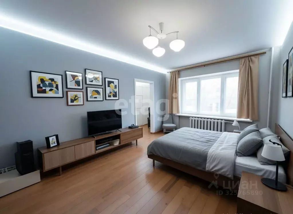 3-к кв. Башкортостан, Уфа ул. Карла Маркса, 83 (53.2 м) - Фото 1