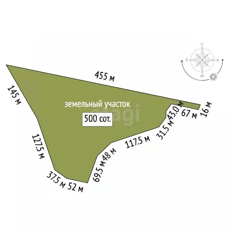 Участок в Нижегородская область, Кстовский муниципальный округ  (500.0 ... - Фото 2