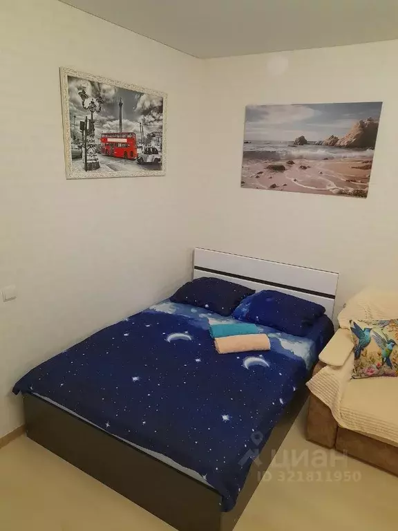 Студия Пермский край, Пермь Автозаводская ул., 80Б (32.0 м) - Фото 1