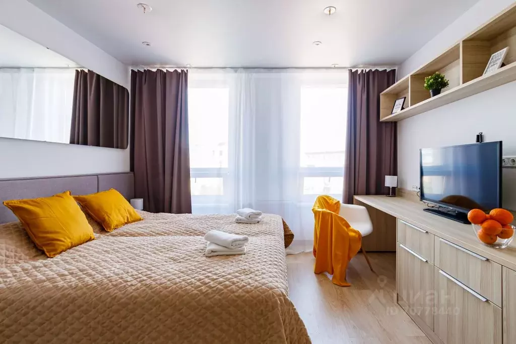 Студия Санкт-Петербург Социалистическая ул., 21 (26.0 м) - Фото 1